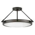 Średni półplafon Collier - 4 źródła światła - Zgaszona czerń HK-COLLIER-SF-M-BX Elstead Lighting