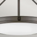 Średni półplafon Collier - 4 źródła światła - Zgaszona czerń HK-COLLIER-SF-M-BX Elstead Lighting