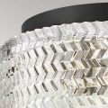 Plafon Elle - 2 źródła światła - Czarny  HK-ELLE-F-S-BK Elstead Lighting