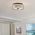Plafon Elle - 2 źródła światła - Czarny  HK-ELLE-F-S-BK Elstead Lighting