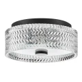 Plafon Elle - 2 źródła światła - Czarny  HK-ELLE-F-S-BK Elstead Lighting