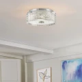 Plafon Elle - 2 źródła światła - Chrom  HK-ELLE-F-S-CM Elstead Lighting