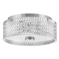 Plafon Elle - 2 źródła światła - Chrom  HK-ELLE-F-S-CM Elstead Lighting