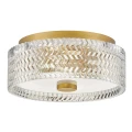 Plafon Elle - 2 źródła światła - Klasyczny mosiądz HK-ELLE-F-S-HB Elstead Lighting