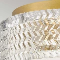 Plafon Elle - 2 źródła światła - Klasyczny mosiądz HK-ELLE-F-S-HB Elstead Lighting