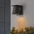 Latarnia naścienna Hans - 1 źródło światła - Strukturalna czerń HK-HANS-S-BLK Elstead Lighting