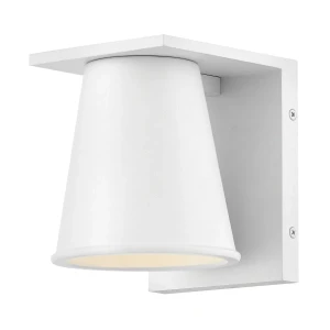 Latarnia naścienna Hans - 1 źródło światła - Strukturalna biel HK-HANS-S-WHT Elstead Lighting