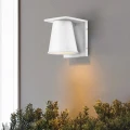 Latarnia naścienna Hans - 1 źródło światła - Strukturalna biel HK-HANS-S-WHT Elstead Lighting