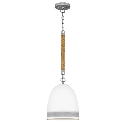 Lampa wisząca Nash - 1 źródło światła - Antyczny nikiel HK-NASH-P-AN Elstead Lighting