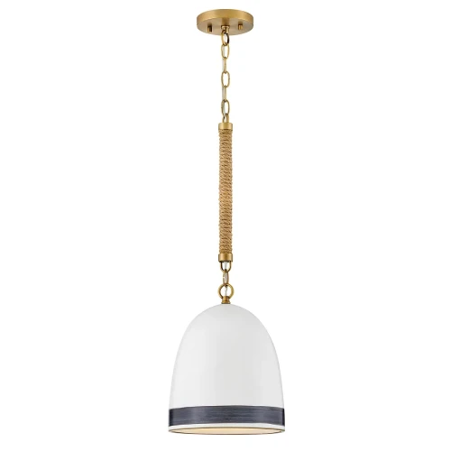 Lampa wisząca Nash - 1 źródło światła - Klasyczny mosiądz HK-NASH-P-HB Elstead Lighting