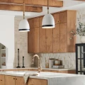 Lampa wisząca Nash - 1 źródło światła - Klasyczny mosiądz HK-NASH-P-HB Elstead Lighting