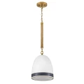 Lampa wisząca Nash - 1 źródło światła - Klasyczny mosiądz HK-NASH-P-HB Elstead Lighting