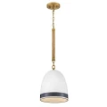 Lampa wisząca Nash - 1 źródło światła - Klasyczny mosiądz HK-NASH-P-HB Elstead Lighting