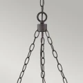 Latarnia wisząca Sawyer - 6 źródeł światła - Imitacja drewna HK-SAWYER6-SQ Elstead Lighting