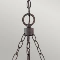 Latarnia wisząca Sawyer - 9 źródeł światła - Imitacja drewna HK-SAWYER9-SQ Elstead Lighting