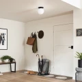Plafon Albers - 1 źródło światła - Czarny  KL-ALBERS-F-G-BK Elstead Lighting