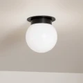 Plafon Albers - 1 źródło światła - Czarny  KL-ALBERS-F-G-BK Elstead Lighting