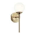 Kinkiet Benno - 1 źródło światła - Szampański brąz KL-BENNO1-CPZ Elstead Lighting