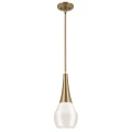 Lampa wisząca Deela - 1 źródło światła - Szampański brąz KL-DEELA-P-CPZ Elstead Lighting