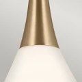 Lampa wisząca Deela - 1 źródło światła - Szampański brąz KL-DEELA-P-CPZ Elstead Lighting