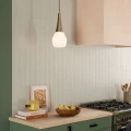 Lampa wisząca Deela - 1 źródło światła - Szampański brąz KL-DEELA-P-CPZ Elstead Lighting