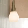 Lampa wisząca Deela - 1 źródło światła - Szampański brąz KL-DEELA-P-CPZ Elstead Lighting