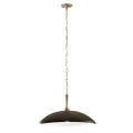 Lampa wisząca Delarosa - 1 źródło światła - Czarny, szampański KL-DELAROSA-P-BK Elstead Lighting