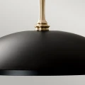 Lampa wisząca Delarosa - 1 źródło światła - Czarny, szampański KL-DELAROSA-P-BK Elstead Lighting