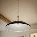Lampa wisząca Delarosa - 1 źródło światła - Czarny, szampański KL-DELAROSA-P-BK Elstead Lighting