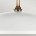 Lampa wisząca Delarosa - 1 źródło światła - Biały, szampański KL-DELAROSA-P-WH Elstead Lighting