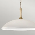 Lampa wisząca Delarosa - 1 źródło światła - Biały, szampański KL-DELAROSA-P-WH Elstead Lighting