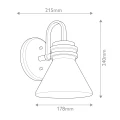 Kinkiet Farum - 1 źródło światła - Szampański brąz KL-FARUM1-CPZ Elstead Lighting