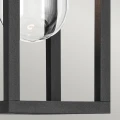 Mała latarnia naścienna Hone - 1 źródło światła - Strukturalna czerń KL-HONE-S-BKT Elstead Lighting