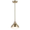 Kinkiet, Półplafon, Lampa wisząca Niva - 1 źródło światła - Szampański brąz KL-NIVA-1W-1P-CPZ Elstead Lighting