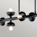 Lampa wyspowa Palta - 10 źródeł światła - Satynowa czerń KL-PALTA-LP10-BK Elstead Lighting