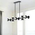 Lampa wyspowa Palta - 10 źródeł światła - Satynowa czerń KL-PALTA-LP10-BK Elstead Lighting