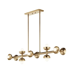 Lampa wyspowa Palta - 10 źródeł światła - Szampański brąz KL-PALTA-LP10-CPZ Elstead Lighting