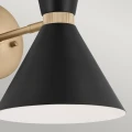 Kinkiet Phix - 2 źródła światła - Szampański brąz KL-PHIX-1W-CBB Elstead Lighting