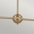 Lampa wyspowa Phix - 4 źródła światła - Szampański brąz KL-PHIX-2-LINEAR-CBB Elstead Lighting
