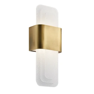 Kinkiet LED Serene - - Naturalny mosiądz KL-SERENE-LED-W-NBR Elstead Lighting