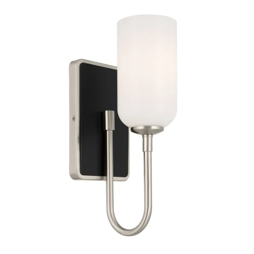 Kinkiet Solia - 1 źródło światła - Szczotkowany nikiel KL-SOLIA-1W-BNB Elstead Lighting