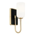 Kinkiet Solia - 1 źródło światła - Szampański brąz KL-SOLIA-1W-CPZB Elstead Lighting