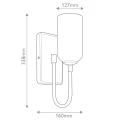 Kinkiet Solia - 1 źródło światła - Szampański brąz KL-SOLIA-1W-CPZB Elstead Lighting