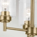 Żyrandol Winslow - 3 źródła światła - Naturalny mosiądz KL-WINSLOW3-NBR Elstead Lighting
