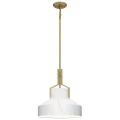 Lampa wisząca Brecken - 2 źródła światła - Stary brąz QZ-BRECKEN-2P-OZ-ABG Elstead Lighting