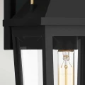 Średnia latarnia naścienna Buckley - 1 źródło światła - Matowa czerń QZ-BUCKLEY-M-MBK Elstead Lighting