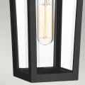 Mała latarnia naścienna Buckley - 1 źródło światła - Matowa czerń QZ-BUCKLEY-S-MBK Elstead Lighting