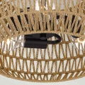 Półplafon Casablanca - 3 źródła światła - Palladiański brąz QZ-CASABLANCA-3SF-PBZ Elstead Lighting