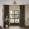 Półplafon Casablanca - 3 źródła światła - Palladiański brąz QZ-CASABLANCA-3SF-PBZ Elstead Lighting