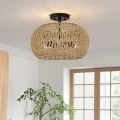 Półplafon Casablanca - 3 źródła światła - Palladiański brąz QZ-CASABLANCA-3SF-PBZ Elstead Lighting